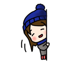 Sticker of a fine girl sticker #8307656