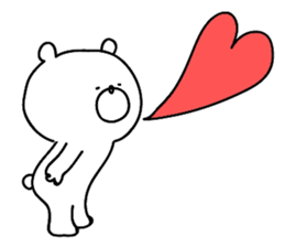 **Sticker of a cute bear** sticker #8307741