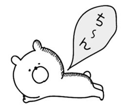 **Sticker of a cute bear** sticker #8307763