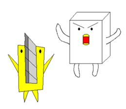 I live eraser sticker #8309268