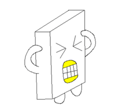 I live eraser sticker #8309289