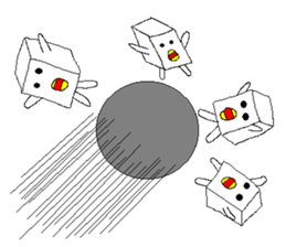 I live eraser sticker #8309297