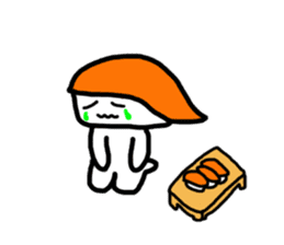 japanese sushis sticker #8309605