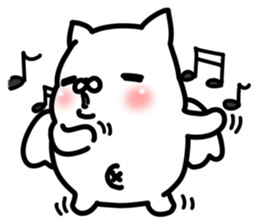 White Man Tou!Ma Su Cat! v1.0 sticker #8309702