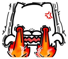 White Man Tou!Ma Su Cat! v1.0 sticker #8309707