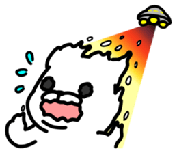 White Man Tou!Ma Su Cat! v1.0 sticker #8309708