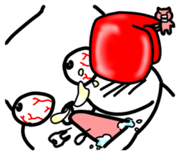 White Man Tou!Ma Su Cat! v1.0 sticker #8309715