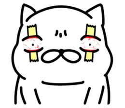 White Man Tou!Ma Su Cat! v1.0 sticker #8309726