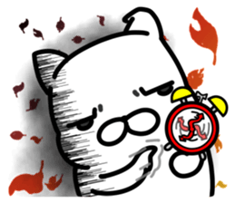 White Man Tou!Ma Su Cat! v1.0 sticker #8309732