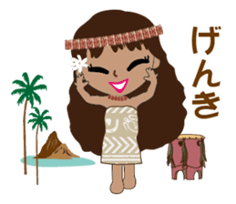 Tahitian Girls sticker #8309906