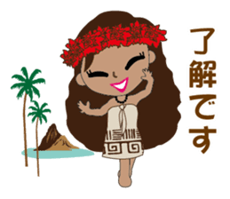 Tahitian Girls sticker #8309909