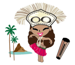 Tahitian Girls sticker #8309915