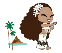 Tahitian Girls sticker #8309923