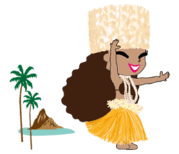 Tahitian Girls sticker #8309925