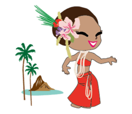 Tahitian Girls sticker #8309926
