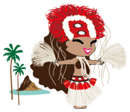 Tahitian Girls sticker #8309927