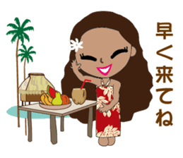 Tahitian Girls sticker #8309933