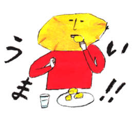 Mr. Daigakuimo sticker #8310288