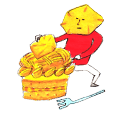 Mr. Daigakuimo sticker #8310298