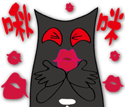 Chubby and naughty devil sticker #8310340