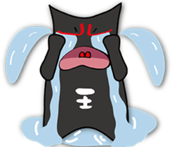 Chubby and naughty devil sticker #8310346