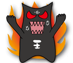 Chubby and naughty devil sticker #8310357