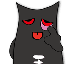 Chubby and naughty devil sticker #8310362