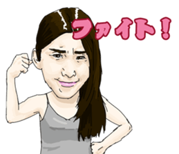 Hige Girl vol2 sticker #8310862