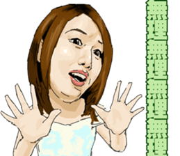 Hige Girl vol2 sticker #8310866