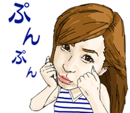 Hige Girl vol2 sticker #8310872