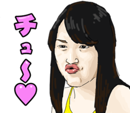 Hige Girl vol2 sticker #8310888
