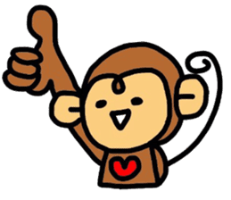 monkey pocket's sticker #8311010