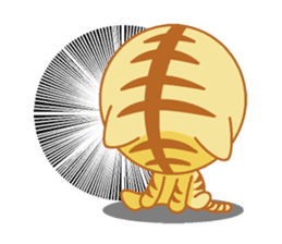 tiger cat  name is torajrou english sticker #8311215