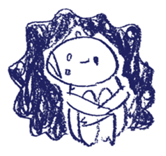 JAPANESE KAWAII Negative sticker #8311267