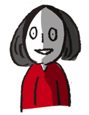 JAPANESE KAWAII Negative sticker #8311285