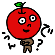 Surreal Apple and Friends sticker #8311622