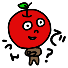 Surreal Apple and Friends sticker #8311622