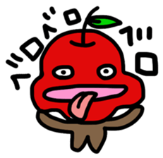 Surreal Apple and Friends sticker #8311625