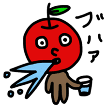 Surreal Apple and Friends sticker #8311627