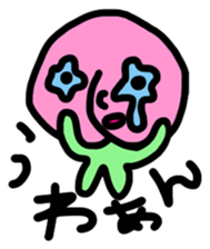 Surreal Apple and Friends sticker #8311628