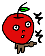 Surreal Apple and Friends sticker #8311640