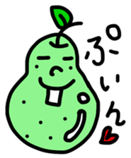 Surreal Apple and Friends sticker #8311652