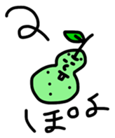 Surreal Apple and Friends sticker #8311657