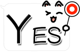 White Bubble Cat TW.version sticker #8311717