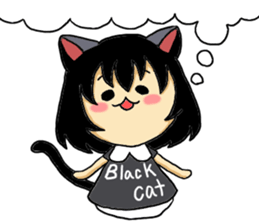 I, become cat from today sticker #8311780