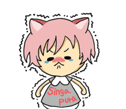 I, become cat from today sticker #8311784