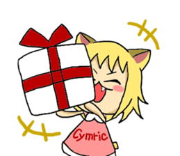 I, become cat from today sticker #8311786