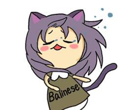I, become cat from today sticker #8311787