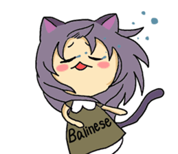 I, become cat from today sticker #8311787