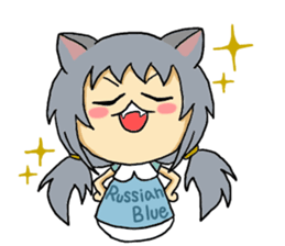 I, become cat from today sticker #8311788